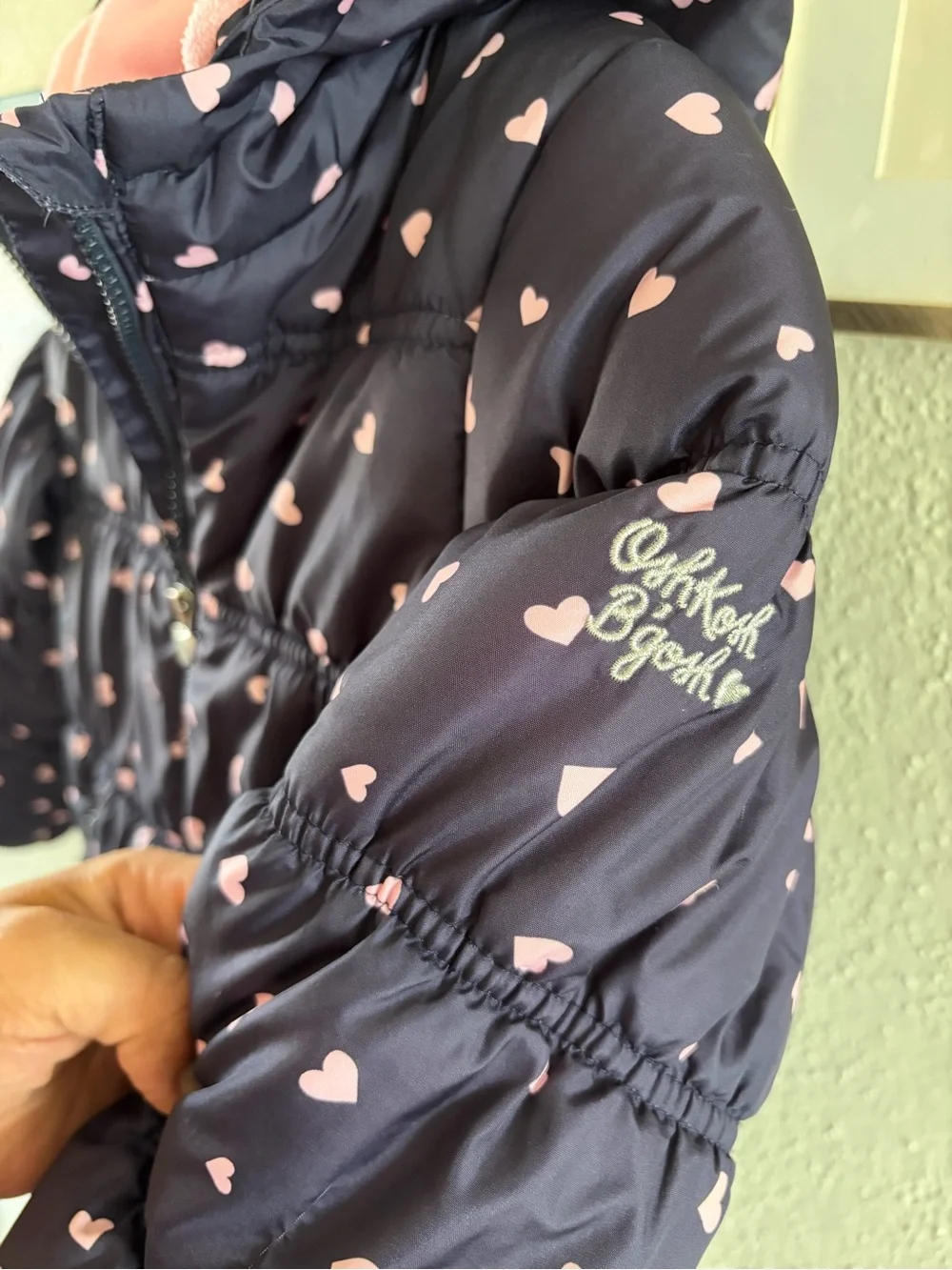 Girls OshKosh B'gosh Navy Puffer Jacket